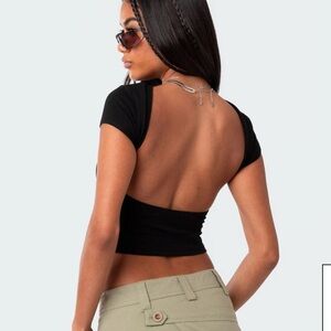 edikted Bambi Open Back Shitt